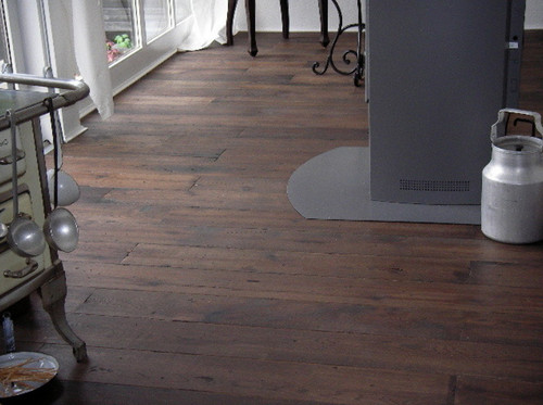 Massivholz dielen boden - ,